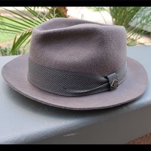 Goorin Bros. Grey Griffin Felt Fedora Hat